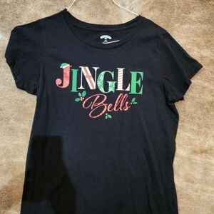 Holiday Time Black T-Shirt